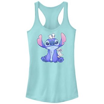 Disney's Lilo & Stitch Lucky Ducks Juniors' Racerback Tank Top