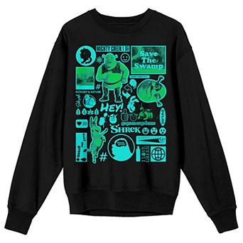 Men's Shrek Flash Sheet Graphic Tee