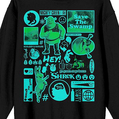 Men's Shrek Flash Sheet Graphic Tee