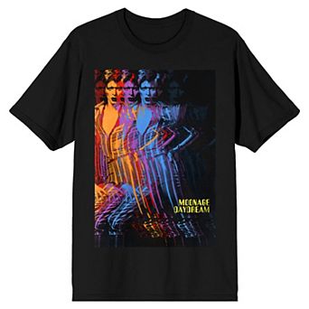 Men's David Bowie Multi-Colored Graphic Tee