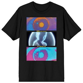 Men's 2001 A Space Odyssey Hyperspace Screenshots Graphic Tee