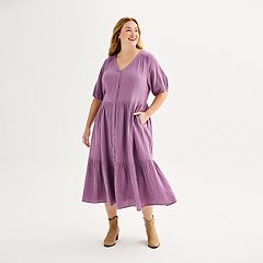 Kohls lavender outlet dress