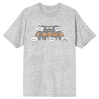 Men's Eggspensive Eggs Chat Bubble Graphic Tee