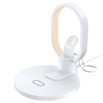 Wireless Charger for Phone, Watch, and Earbuds with LED Light