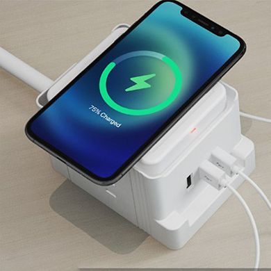 Wireless Desktop Power Station with Fast Charging