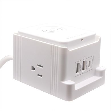 Wireless Desktop Power Station with Fast Charging