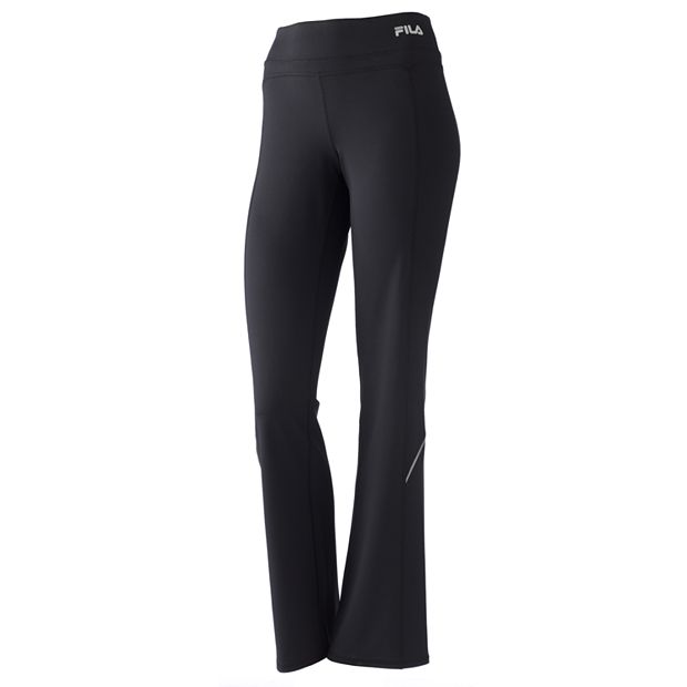 Reebok Women's Workout Ready Athletic Bootcut Pants Black/Black