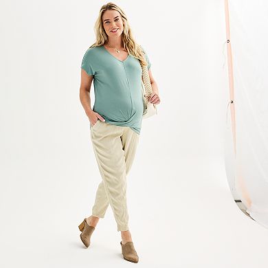 Maternity Sonoma Goods For Life?? Wrapped Front Dolman Top