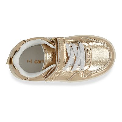 Girls Brown Skechers Carter's Miriam Toddler Girl Glitter Sneakers