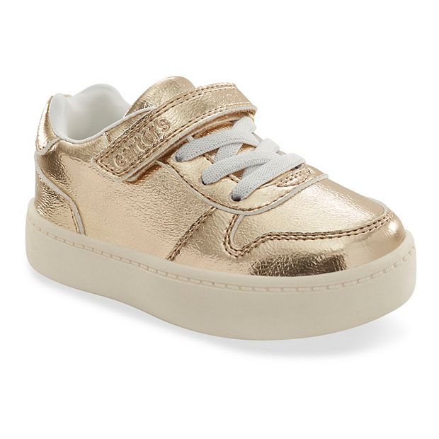 Carter s Miriam Toddler Girl Glitter Sneakers Toddler Girl s Size 7 T Gold