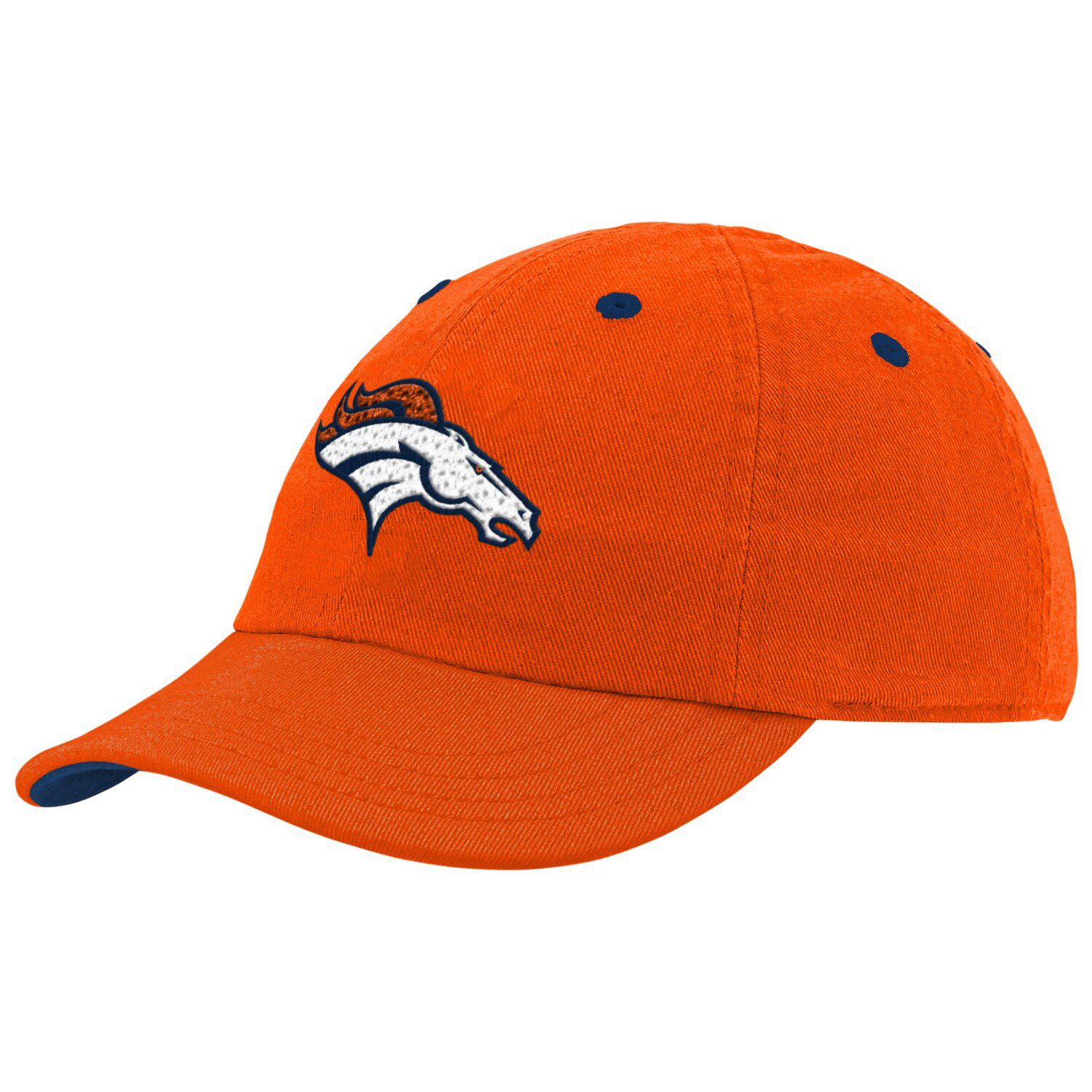 Youth Mitchell & Ness Orange Denver Broncos Retrodome Precurved Adjustable Hat