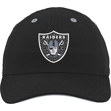 Infant Black Las Vegas Raiders Team Slouch Flex Hat