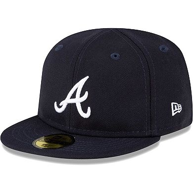 Infant New Era Navy Atlanta Braves My First 59FIFTY Fitted Hat