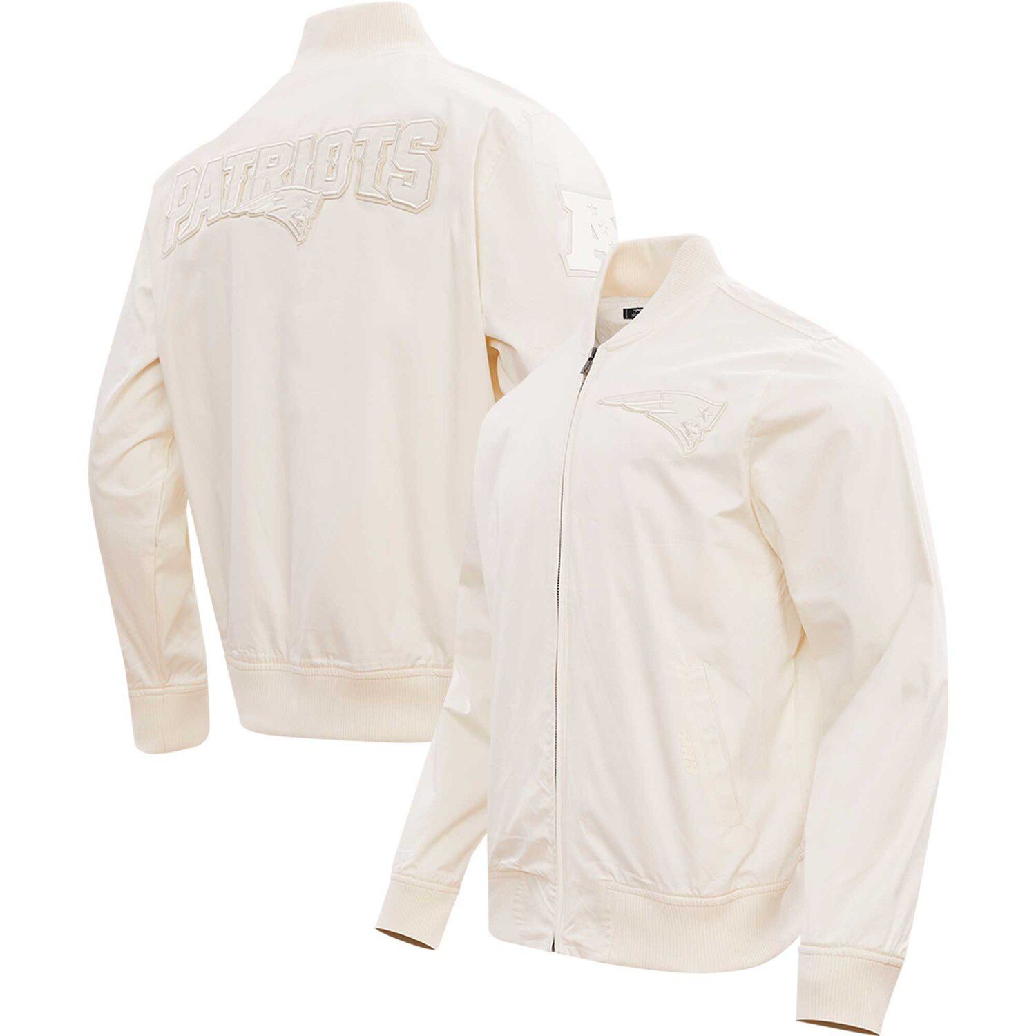 Men's Los Angeles Lakers Pro Standard Cream Retro Classic Varsity Full-Zip  Jacket