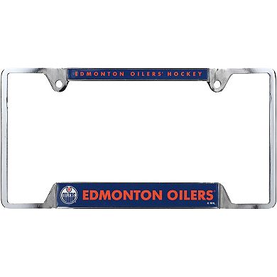 WinCraft Edmonton Oilers Primary MVP License Plate Frame