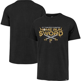 Men's '47 Black Pittsburgh Pirates HR Celebration T-Shirt