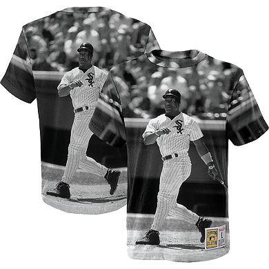 Youth Mitchell & Ness Bo Jackson White Chicago White Sox Sublimated Player T-Shirt