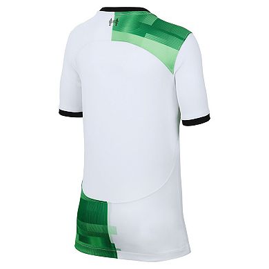 Youth Nike  White Liverpool 2023/24 Away Replica Jersey