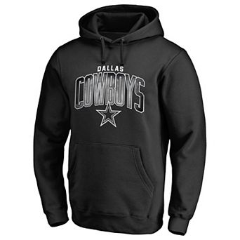 Men's Fanatics Branded Black Dallas Cowboys Arch Smoke Pullover Hoodie