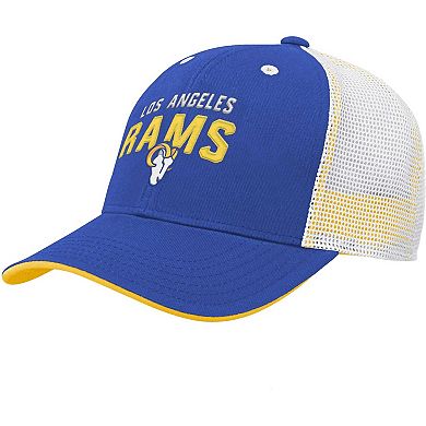 Preschool  Royal Los Angeles Rams Core Lockup Mesh Back Adjustable Hat