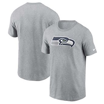 Men's Nike Gray Seattle Seahawks Logo Essential T-Shirt