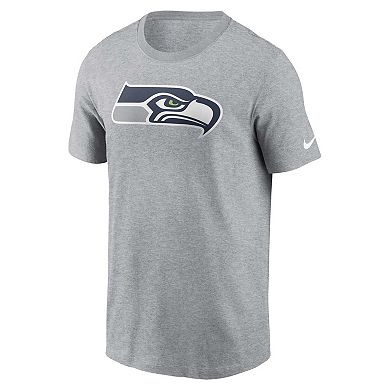 Men's Nike Gray Seattle Seahawks Logo Essential T-Shirt