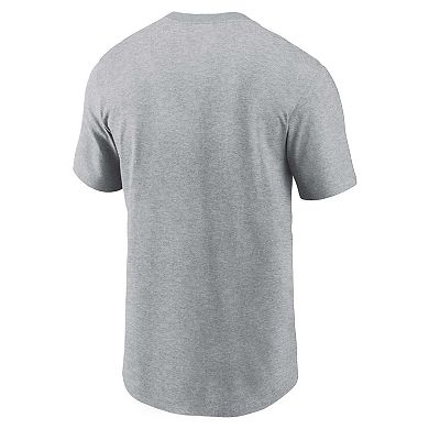 Men's Nike Gray Seattle Seahawks Logo Essential T-Shirt