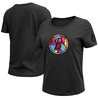 Women's New Era Black Baltimore Orioles 2023 City Connect Cap Logo T-Shirt