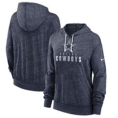 Dallas Cowboys Women's Reign Cropped Full-Zip Hoodie - Pink