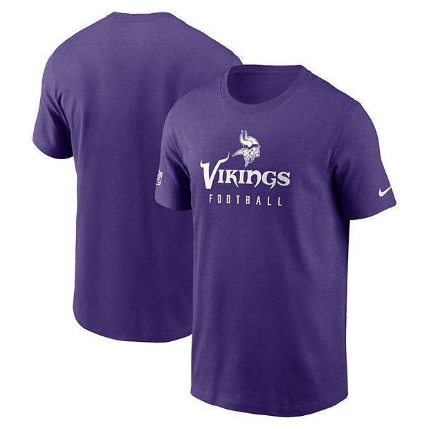 Men's Nike Purple Minnesota Vikings Sideline Performance Long Sleeve T-Shirt