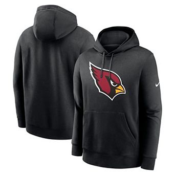 Men's Nike Black Arizona Cardinals Rewind Club Pullover Hoodie