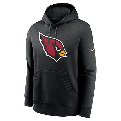 Men's Nike Black Arizona Cardinals Rewind Club Pullover Hoodie