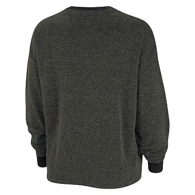 売れ筋商品|||ナイキ カットソー トップス レディース Women's Black ia Bulldogs Yoga Script Pullover Sweatshirt Black Women's Nike Black Georgia Bulldogs Yoga Script Pullover