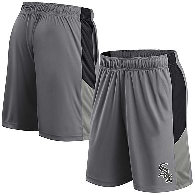 Men's Profile Gray/Black Chicago White Sox Team Shorts