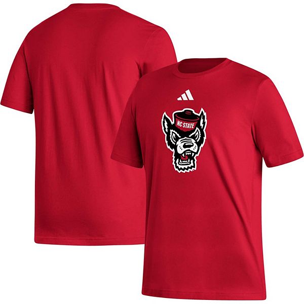 Men's adidas Red NC State Wolfpack Logo Fresh T-Shirt - Nst Red (M)