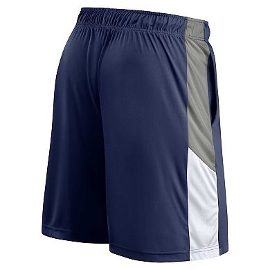 Men's Profile Navy/Gray Milwaukee Brewers Team Shorts