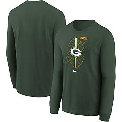 NFL Team Apparel Green Bay Packers Boys Gold T-Shirt Kids ~ XL (14-16)