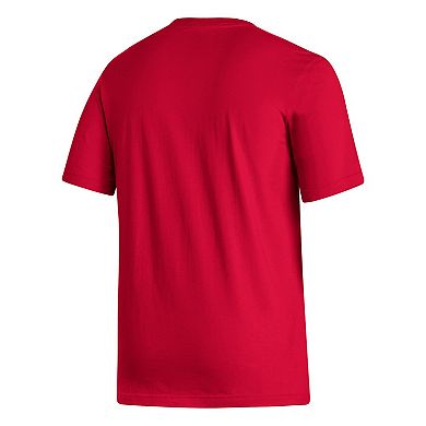 Men's adidas Crimson Indiana Hoosiers Head of Class Fresh T-Shirt