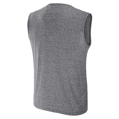 Men's Darius Rucker Collection by Fanatics Charcoal Chicago White Sox Relaxed-Fit Muscle Tank Top