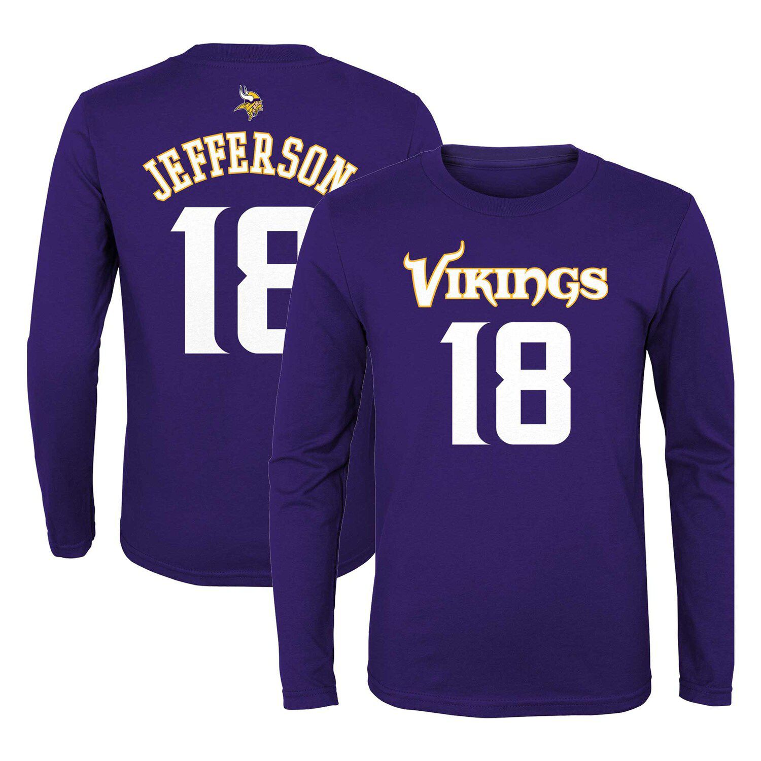 Name & Number Longsleeve Minnesota Vikings Randy Moss - Shop Mitchell &  Ness Shirts and Apparel Mitchell & Ness Nostalgia Co.