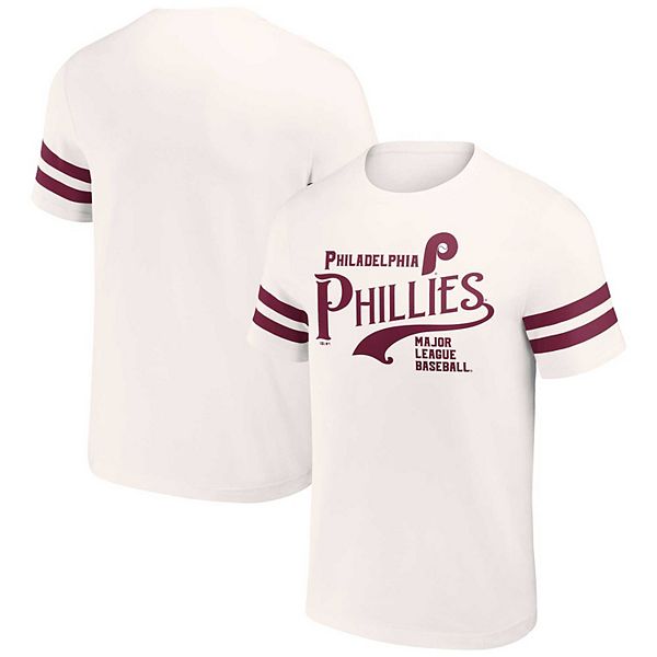 Men's Darius Rucker Collection by Fanatics Cream Philadelphia Phillies Yarn  Dye Vintage T-Shirt