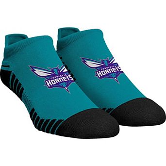 Rock Em Socks Charlotte Hornets Hex Ankle Socks