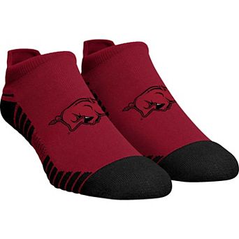 Rock Em Socks Arkansas Razorbacks Hex Ankle Socks
