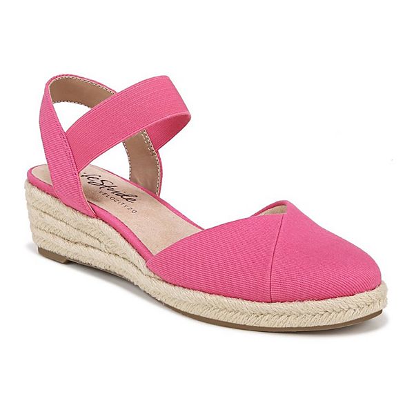 lifestride flair women's wedges