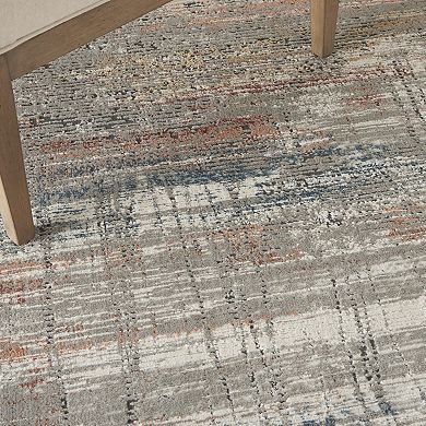 Nourison Rustic Textures Modern Distressed Indoor Area Rug