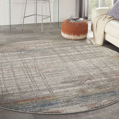 Nourison Rustic Textures Modern Distressed Indoor Area Rug