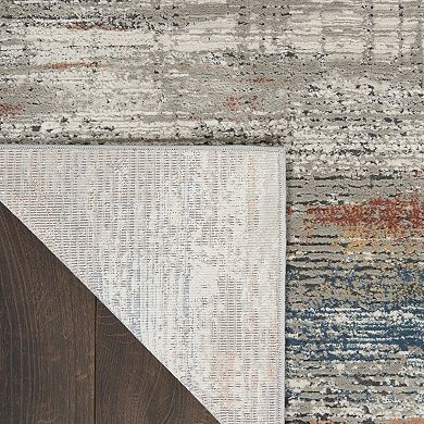 Nourison Rustic Textures Modern Distressed Indoor Area Rug