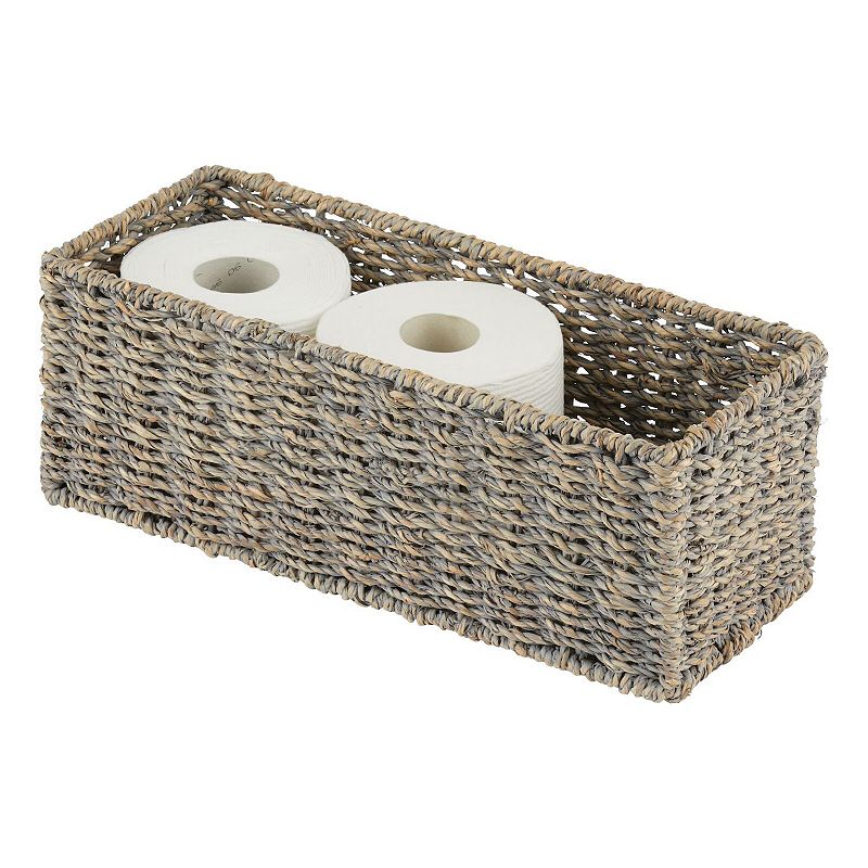 2 Pack Toilet Tank Baskets Bathroom Baskets for Organizing, HBlife