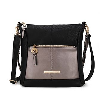 MKF Collection Nala Color-Block Womens Crossbody Bag by Mia K