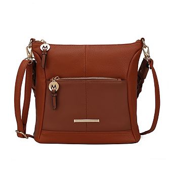 MKF Collection Nala Color-Block Womens Crossbody Bag by Mia K